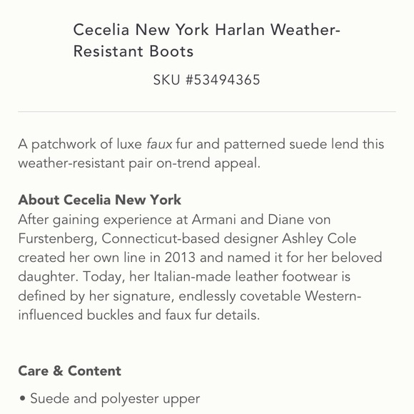 Cecelia New York Harlan Weather Resistant Boots - Picture 6 of 7
